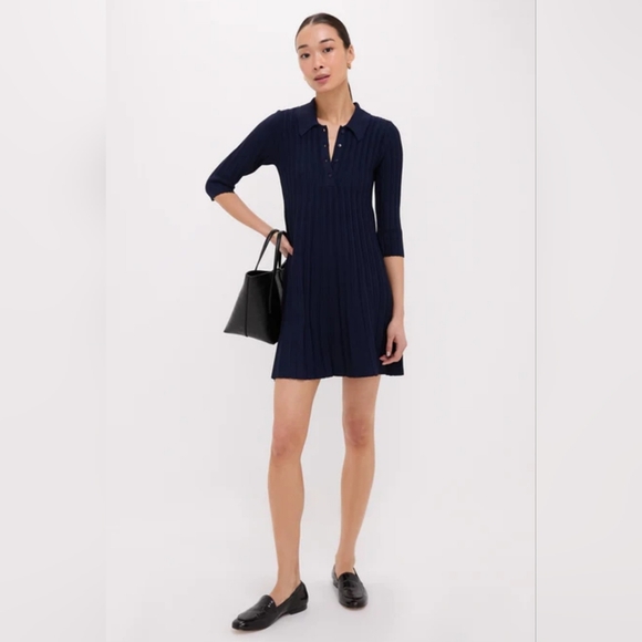POMANDER PLACE Navy Knit Landry Dress - Picture 10 of 11